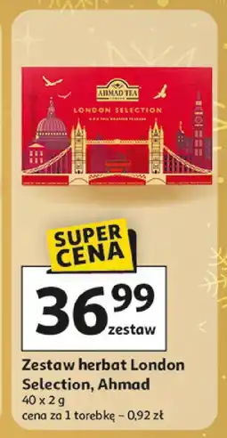Auchan Zestaw herbat London Selection, Ahmad oferta