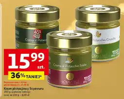 Auchan Krem pistacjowy Scyavuru, wybrane rodzaje oferta
