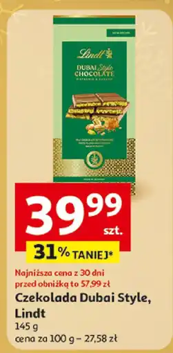 Auchan Czekolada Dubai Style, Lindt oferta