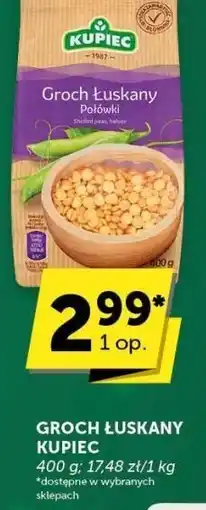 Euro Sklep Groch łuskany połówki Kupiec oferta