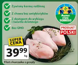 Auchan Filet z kurczaka z grzędy Auchan oferta