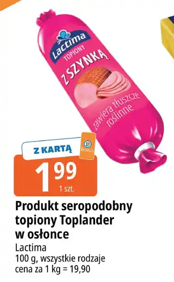 E.Leclerc Produkt seropodobny topiony Toplander w osłonce Lactima oferta