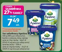 Auchan Ser sałatkowy Apetina Arla Apetina oferta