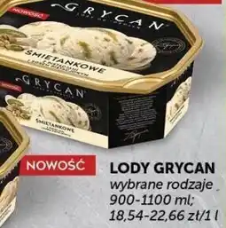Groszek Lody Grycan wybrane rodzaje oferta