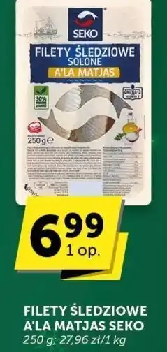 ABC Filety śledziowe a la matjas Seko oferta
