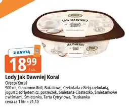 E.Leclerc Lody Jak Dawniej Koral Oreco/Koral oferta