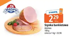 E.Leclerc Szynka bankietowa Animex oferta