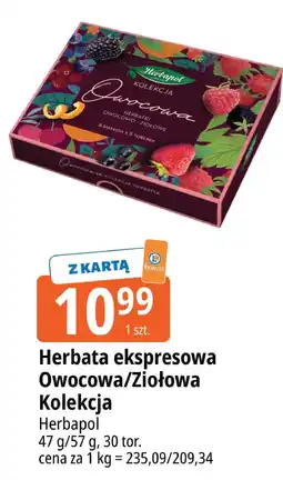 E.Leclerc Herbata ekspresowa Owocowa/Ziołowa Kolekcja Herbapol oferta