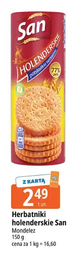 E.Leclerc Herbatniki holenderskie San Mondelez oferta