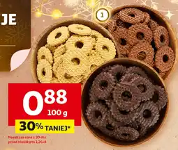 Auchan Ciastka Maja, trzy rodzaje, luzem lub w opakowaniu oferta