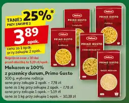 Auchan Makaron w duecie z pszenicy durum, Primo Gusto oferta