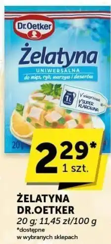 Groszek Żelatyna Dr.Oetker oferta