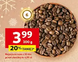 Auchan Kawa ziarnista Caffe Crema, luzem lub w opakowaniu oferta