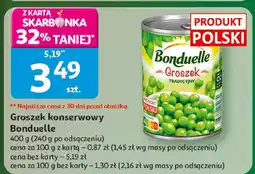 Auchan Groszek konserwowy Bonduelle oferta