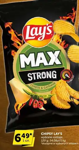 Euro Sklep Chipsy Lay's wybrane rodzaje oferta