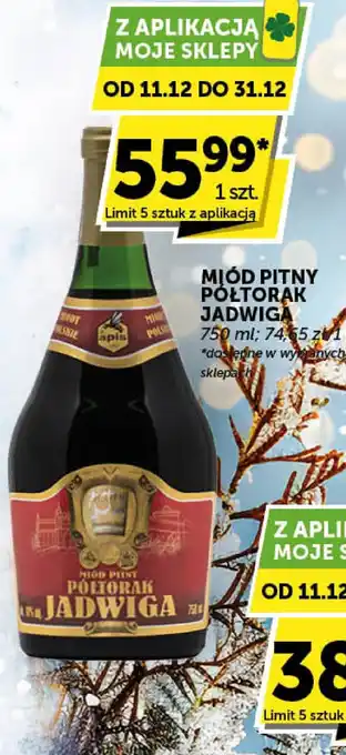 Miód pitny Półtorak Jadwiga