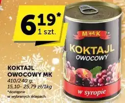 Groszek Koktajl owocowy MK w syropie oferta