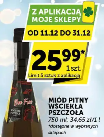 Miód pitny Wściekła Pszczoła Groszek
