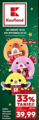 Kaufland Zabawka pluszowa z torbą Kaufland Zuru oferta