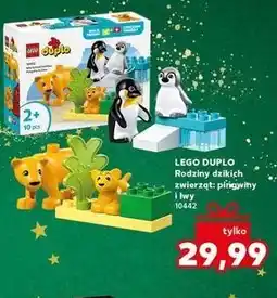 Kaufland Rodziny dzikich zwierząt: pingwiny i lwy 10442 Lego Duplo oferta