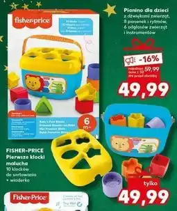Kaufland Pierwsze klocki Fisher-Price oferta