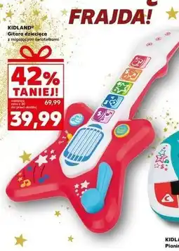 Kaufland Gitara dziecięca Kidland oferta