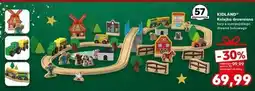 Kaufland Kolejka drewniana Kidland oferta