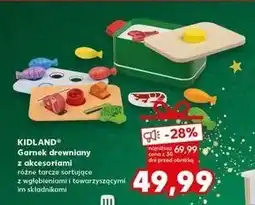Kaufland Garnek drewniany z akcesoriami Kidland oferta
