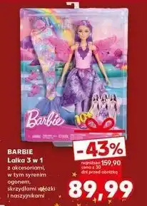 Kaufland Lalka barbie baśniowe przebieranki Mattel oferta