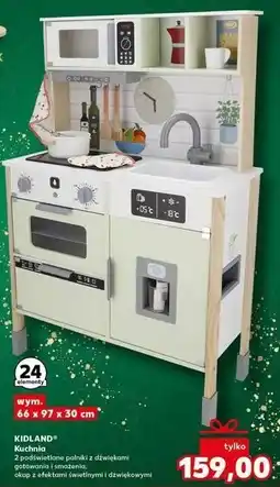 Kaufland Kuchnia drewniana z akcesoriami Kidland oferta