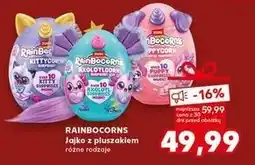 Kaufland Jajko z pluszową niespodzianką rainbocorns Zuru oferta