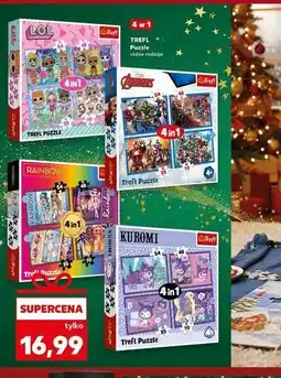 Kaufland Puzzle 4 w 1 Trefl oferta