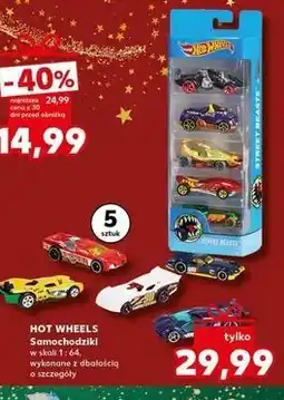 Kaufland Samochodziki Hot Wheels oferta
