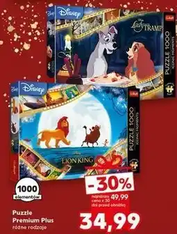 Kaufland Puzzle 1000 elementów Trefl oferta