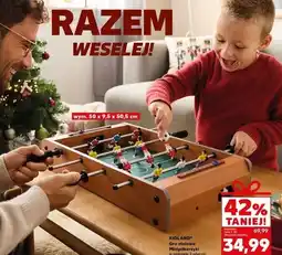 Kaufland Gra stołowa mini piłkarzyki Kidland oferta