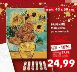 Kaufland Malowanie po numerach Brushme oferta
