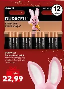 Kaufland Baterie aaa/lr3 Duracell oferta