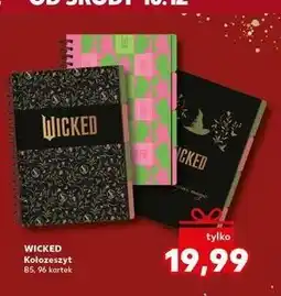 Kaufland Kołozeszyt b5/96k wicked oferta