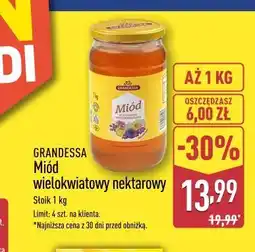 ALDI Miód wielokwiatowy nektarowy oferta