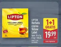 ALDI Lipton Herbata Czarna Yellow Label oferta