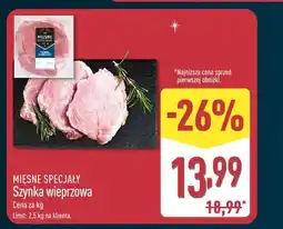 ALDI Szynka wieprzowa oferta