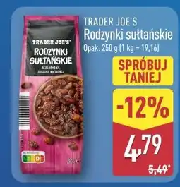 ALDI Rodzynki sułtańskie oferta