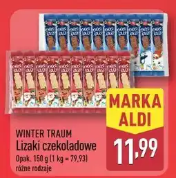 ALDI Lizaki czekoladowe oferta