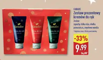 Zestaw prezentowy kremów do rąk Fanabe
