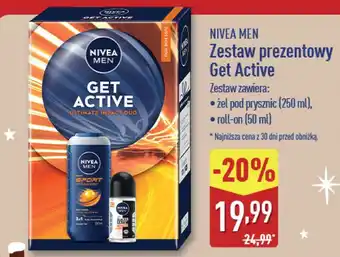 Zestaw prezentowy Get Active Nivea men
