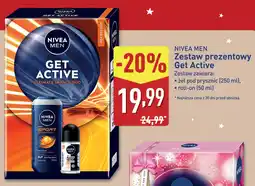 ALDI Zestaw prezentowy Get Active Nivea Men oferta