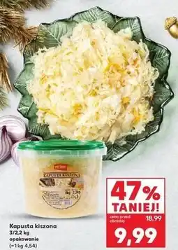 Kaufland Kapusta kiszona Artman oferta