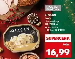 Kaufland Lody bakaliowe Grycan oferta