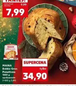Kaufland Babka drożdżowa ii gran panettone Maina oferta