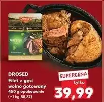Kaufland Filet z piersi gęsi wolno gotowany Drosed oferta
